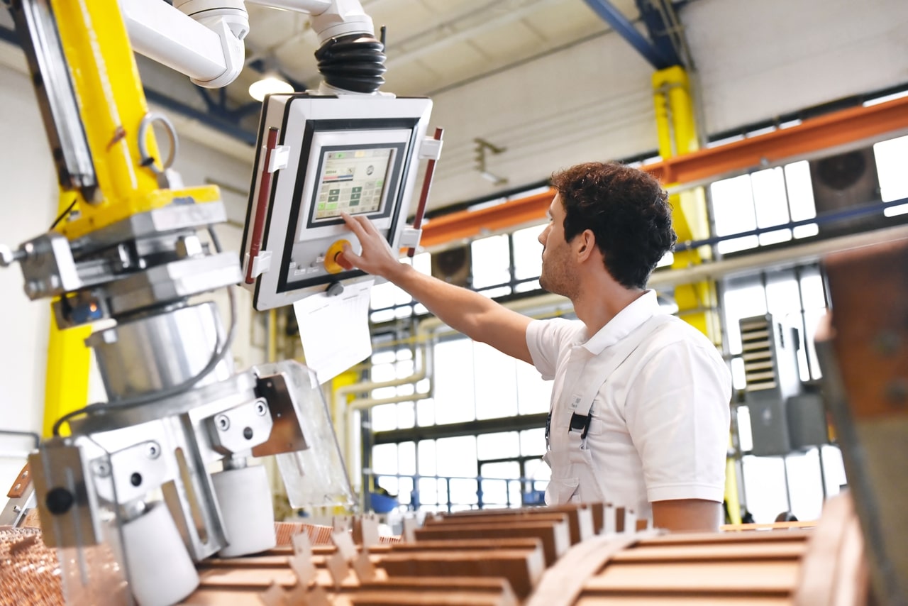 Contrôle robot production
