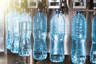 Remplissage automatique bouteilles d'eau