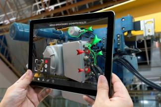 Maintenance assistée par tablette
